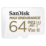 SanDisk MAX ENDURANCE UHS-I C10 MicroSDXC 64GB Memory Card with 100MBPS Read and 40MBPS Write Speed