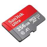 SanDisk Ultra MicroSDXC UHS-I A1 C10 U1 256GB Memory Card with SD Adapter and 150MBPS Transfer Speed