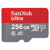 SanDisk Ultra MicroSDXC UHS-I A1 C10 U1 256GB Memory Card with SD Adapter and 150MBPS Transfer Speed