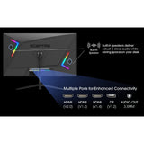 Sceptre 27-Inch 165Hz Edgeless Gaming Monitor with FHD 1080 Resolution and Built-In Speaker (Black)
