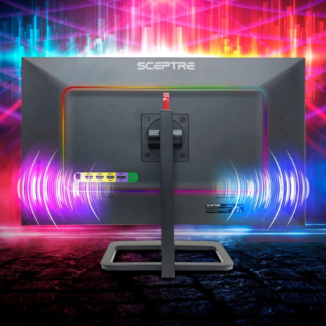 Sceptre 27-Inch 2560 x 1440 QHD LED Monitor with IPS Panel, Build-In Speakers, and 144Hz RR (Black)