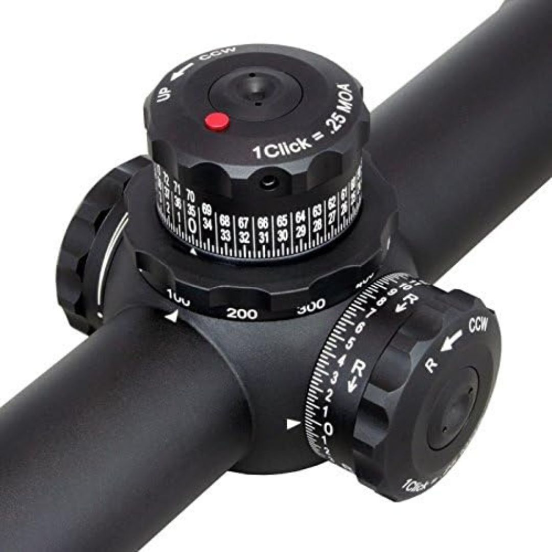 SWAROVSKI OPTIK Kahles K624i 6 to 24x56 Riflescope with Right-Side Windage and MOAK Reticle