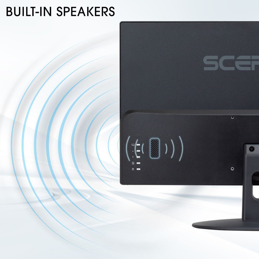 Sceptre 20-Inch 75Hz 1600 x 900 FHD LED Monitor with Built-In Speakers and Adaptive Sync (Black)