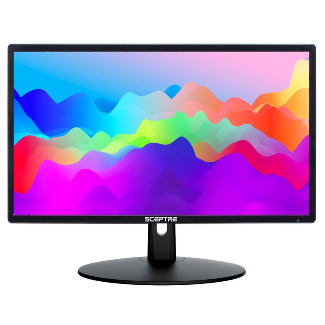 Sceptre 20-Inch 1600 x 900 HD 75Hz LED Monitor with Built-In Speakers and Adaptive Sync (Black)