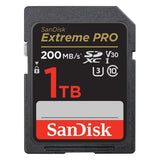 SanDisk Extreme Pro SDXC UHS-I Memory Card with 200MBPS Read Speed 140MBPS Write Speed (1TB, Black)