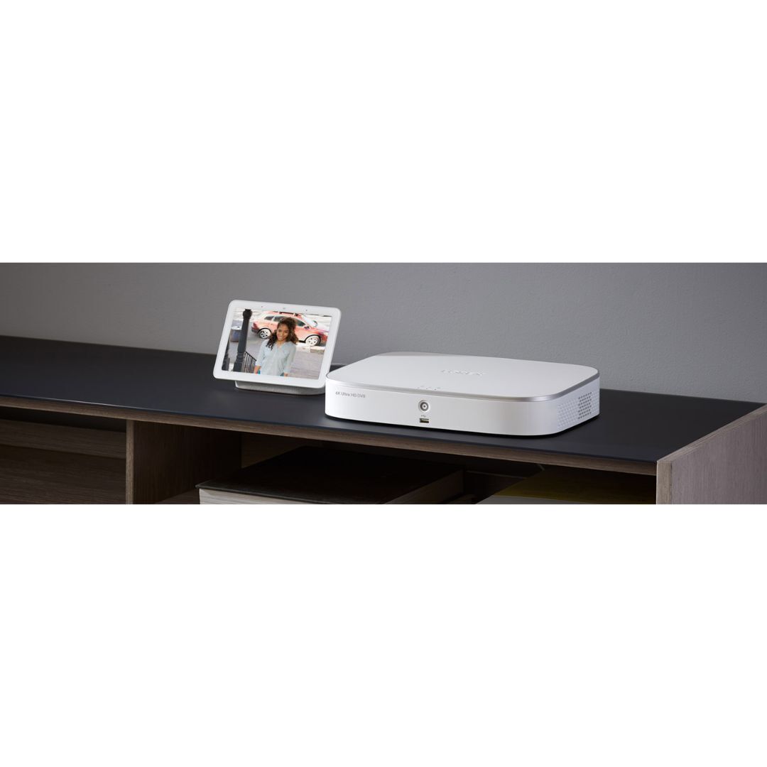 Lorex D841 Series 4K UHD DVR, 8-Channel, Advanced Motion Detection (White) (Certified Refurbished)