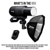 Profoto Pro-D3 1250W Industrial-Grade Monolight with Profoto Softbox 3-Feet Octa (Silver) Bundle