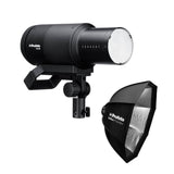 Profoto Pro-D3 1250W Industrial-Grade Monolight with Profoto Softbox 3-Feet Octa (Silver) Bundle