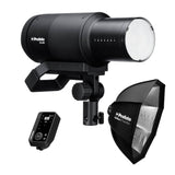 Profoto Pro-D3 750W Industrial-Grade Monolight with Profoto Softbox 3-Feet Octa (Silver) Bundle