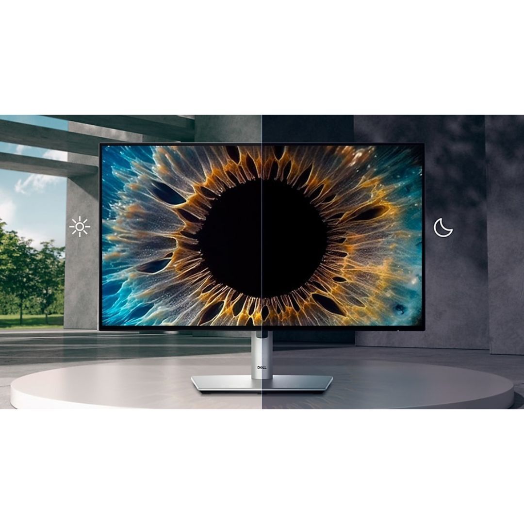 Dell U2424H UltraSharp 23.8-Inch Monitor with Full HD 1080p Resolution and HDMI (Platinum Silver)