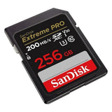 SanDisk Extreme Pro SDXC UHS-I Memory Card with 200MBPS Read and 140MBPS Write Speed (256GB, Black)