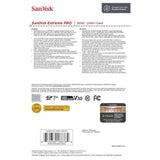 SanDisk Extreme Pro SDXC UHS-I Memory Card with 200MBPS Read and 140MBPS Write Speed (256GB, Black)