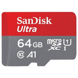 SanDisk Ultra UHS-I MicroSDXC Memory Card with SD Adapter and 140MBPS Speed for Smartphones (64GB)