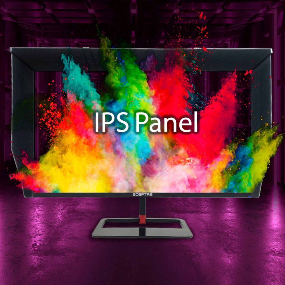 Sceptre 32-Inch 2560x1440 QHD 144Hz Edgeless IPS LED Monitor with Gaming Blinders and HDR400 (Black)