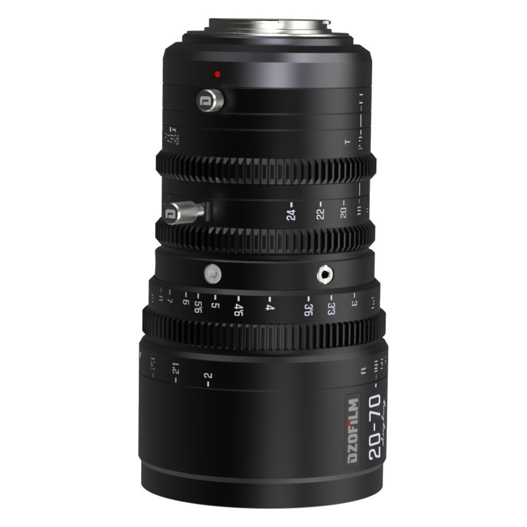 DZOFilm Linglung 20-70mm T2.9 MFT Parfocal Professional M43 Mount Zoom Cine Lens (Black)