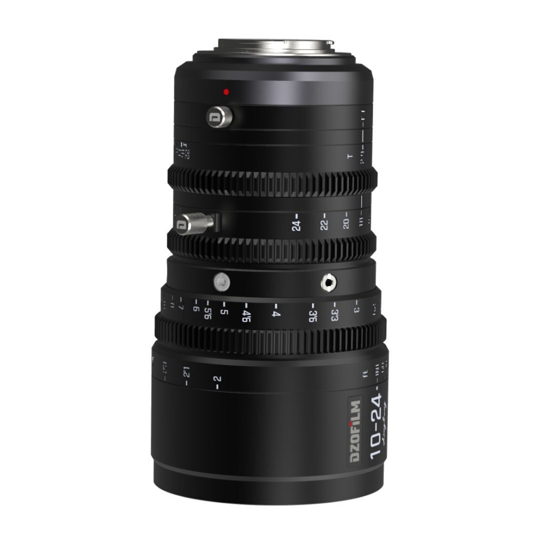 DZOFilm Linglung 10-24mm T2.9 MFT Parfocal M43 Mount Professional Zoom Cine Lens (Black)