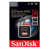 SanDisk Extreme Pro SDHC UHS-I Memory Card with 100MBPS Read and 90MBPS Write (32GB, Black)