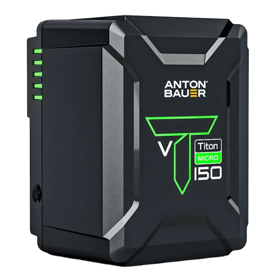 Anton Bauer Titon Micro 150 V-Mount Battery for Cine and Mirrorless Cameras (Black)
