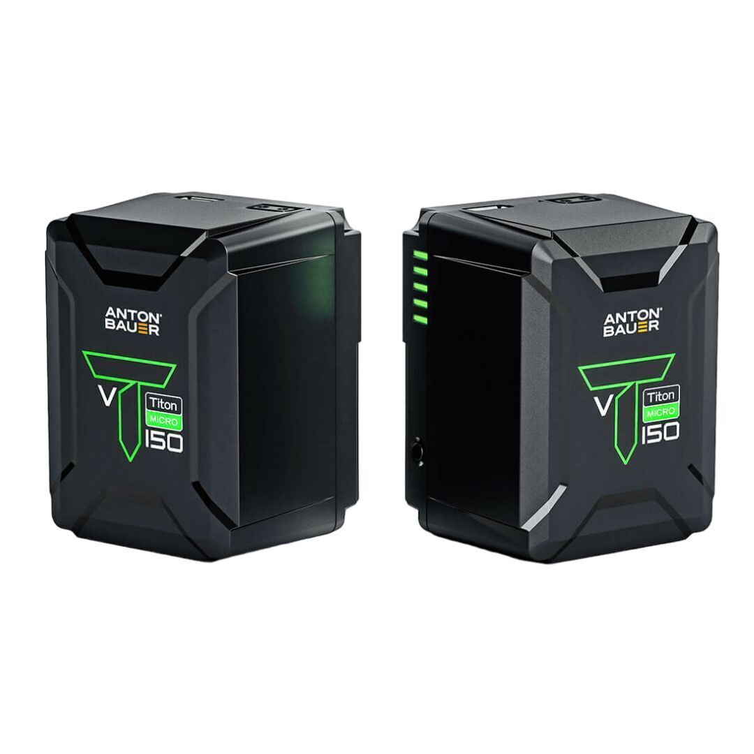 Anton Bauer Titon Micro 150 V-Mount Battery for Cine and Mirrorless Cameras (Black)