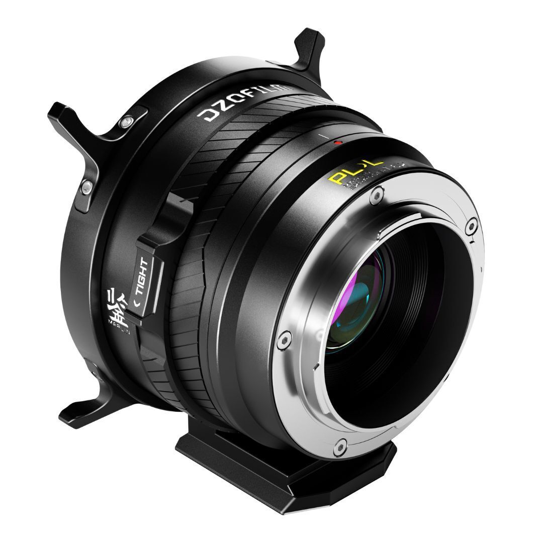 DZOFilm Marlin 1.6x Expander for PL Lens to L-Mount Camera with Detachable Supporting Base (Black)