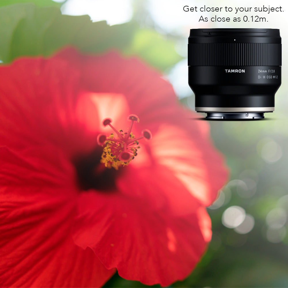 Tamron 24mm f/2.8 Di III OSD Wide-Angle Prime Lens for Sony E-Mount
