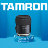 Tamron SP 45mm F/1.8 Di VC USD Lens for Nikon