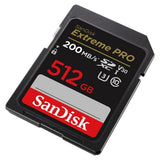 SanDisk Extreme Pro SDXC UHS-I Memory Card with 200MBPS Read and 140MBPS Write Speed (512GB, Black)