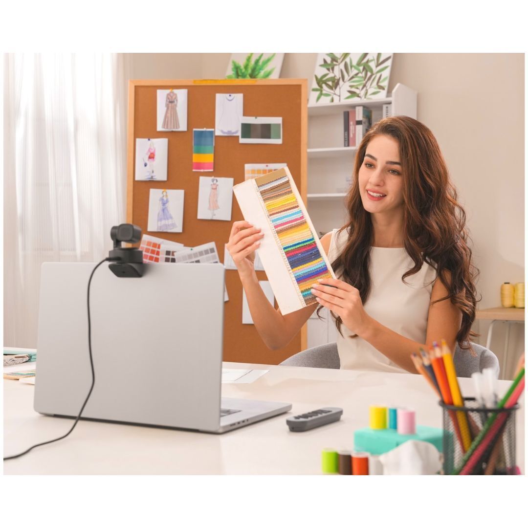 OBSBOT Tiny 2 Lite AI-Powered 4K PTZ Webcam with Advanced CMOS Sensor and Preset Modes