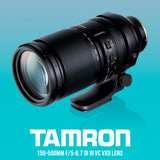 Tamron 150-500mm F/5-6.7 Di III VC VXD for FUJIFILM X-Mount Mirrorless Cameras (Model A057)
