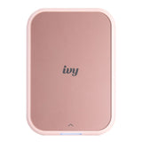 Canon IVY 2 Mini Compact Photo Sticker Printer with LED Light Bar and Built-In Battery (Blush Pink)