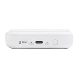 Canon IVY 2 Mini Compact Photo Sticker Printer with LED Light Bar and Built-In Battery (Pure White)