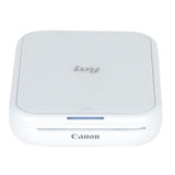 Canon IVY 2 Mini Compact Photo Sticker Printer with LED Light Bar and Built-In Battery (Pure White)