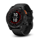 Garmin fenix 7 Pro Solar Edition Multisport GPS Smartwatch (Slate Gray, Black Band)