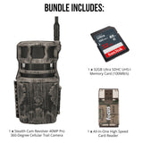 Stealth Cam Revolver 40MP Pro 360 Degree Cellular Trail Camera with 32GB Memory Card and Card Reader