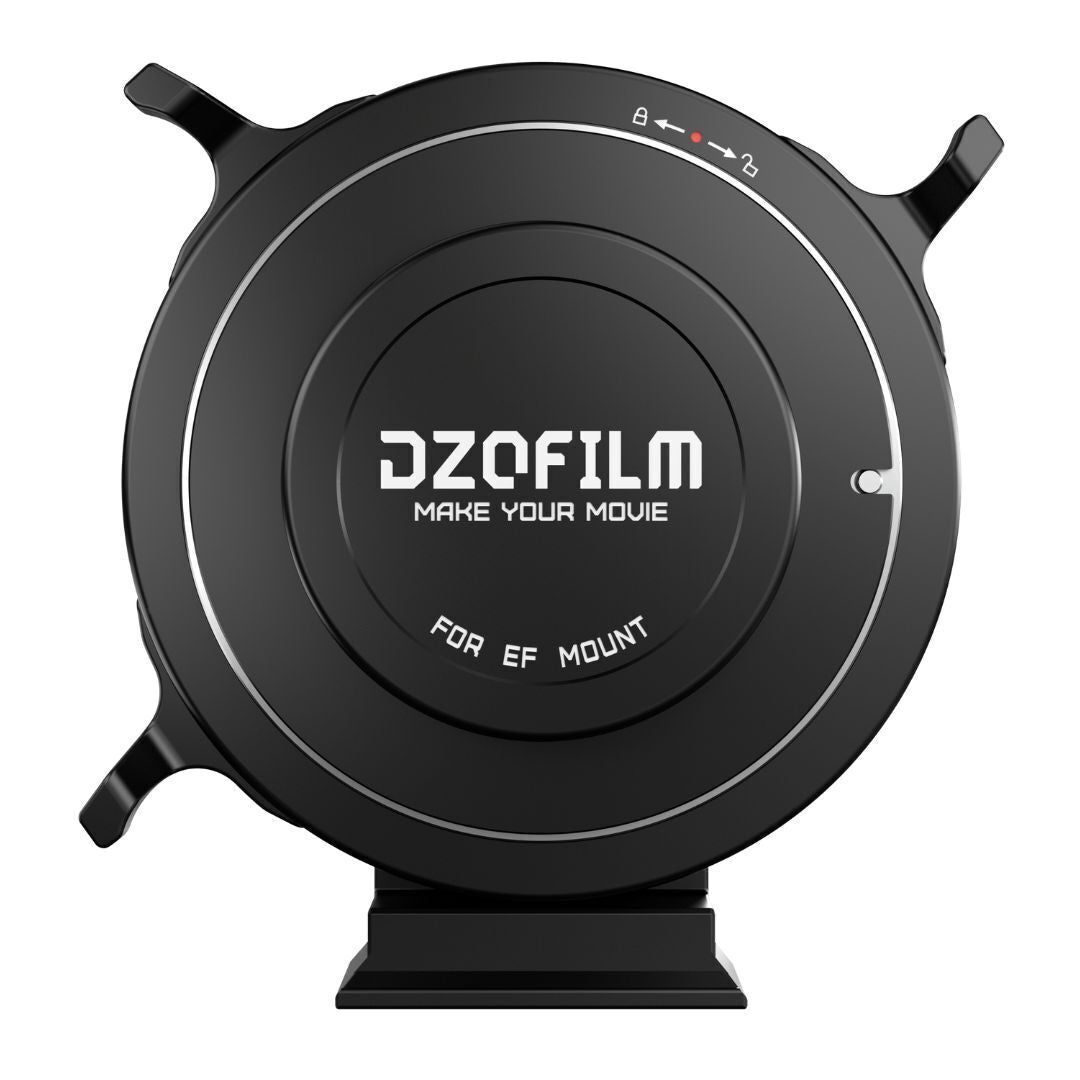 DZOFilm Octopus Adapter for EF-Mount Lens to L-Mount Camera with Active-Locking System (Black)
