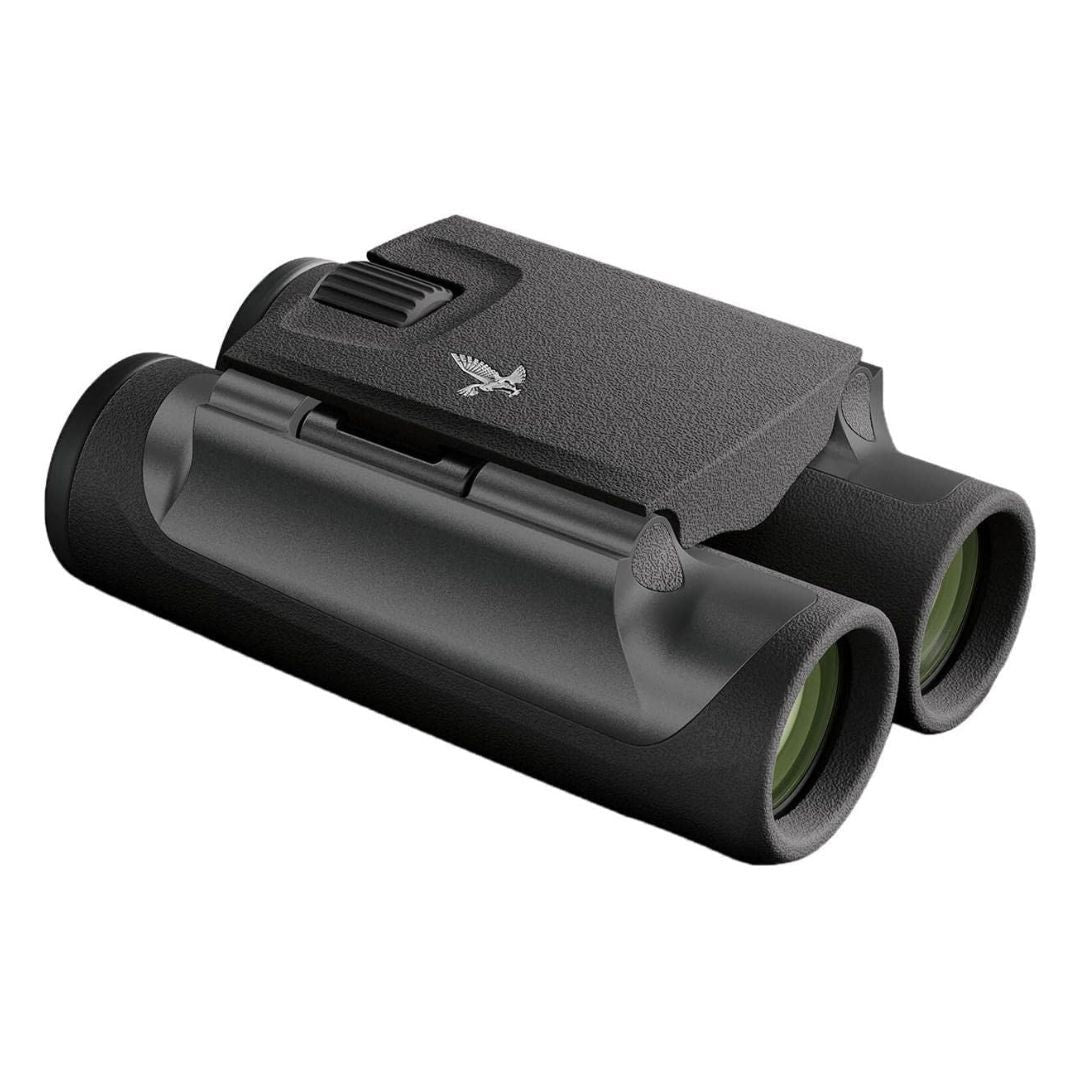 SWAROVSKI OPTIK 10x25 CL Pocket Binoculars with Rugged Design (Anthracite, Mountain Field Bag)