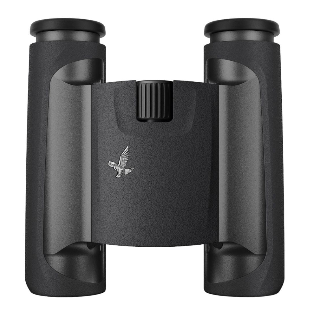 SWAROVSKI OPTIK 10x25 CL Pocket Binoculars with Rugged Design (Anthracite, Mountain Field Bag)
