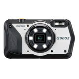 RICOH G900 II Waterproof Camera with Camera Memo Feature and 20 Megapixels (Black and Pearl White)