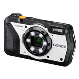 RICOH G900 II Waterproof Camera with Camera Memo Feature and 20 Megapixels (Black and Pearl White)