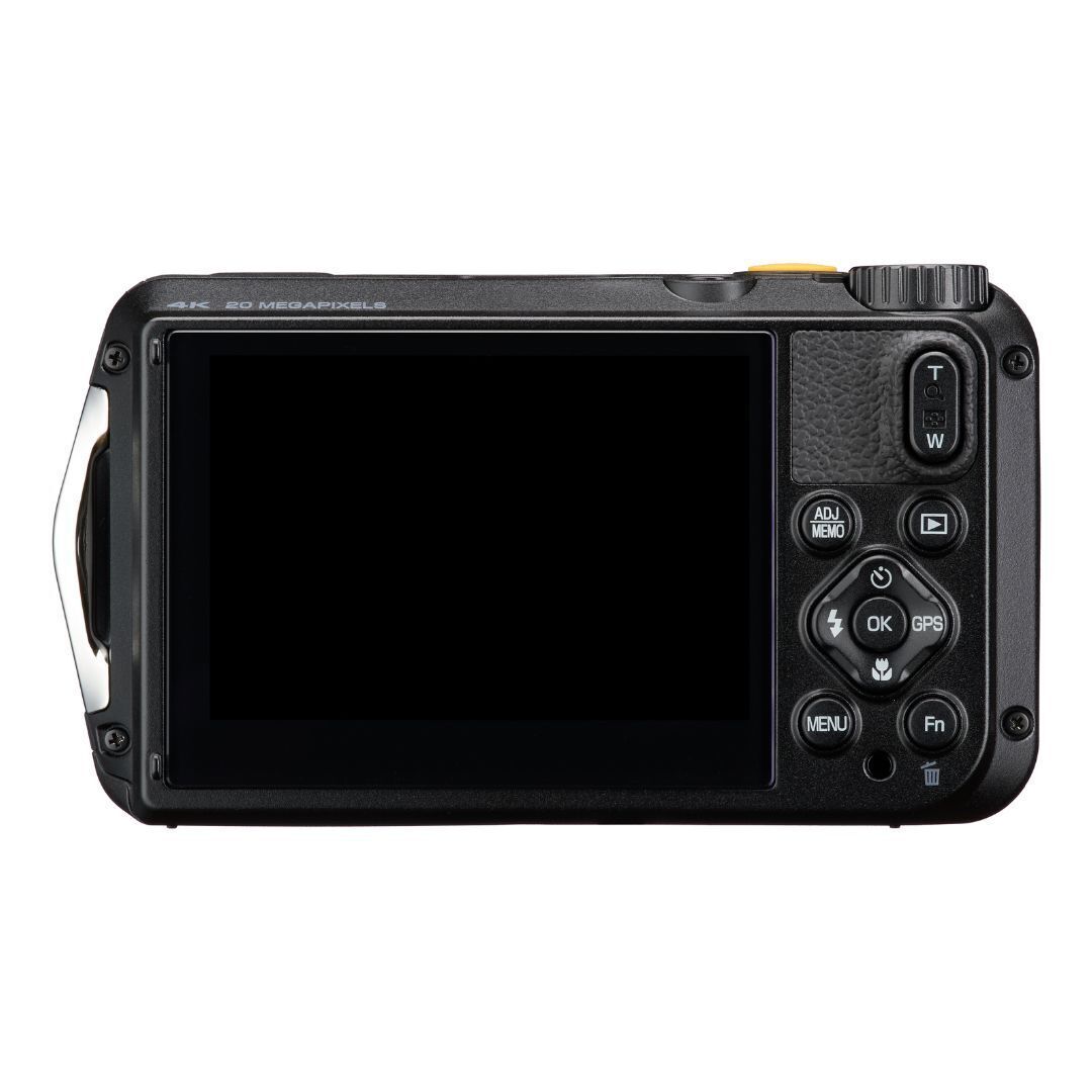 RICOH G900 II Waterproof Camera with Camera Memo Feature and 20 Megapixels (Black and Pearl White)
