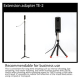 Ricoh TE-2 Extension Adapter for Ricoh Theta Series, WG-6 and G Series Cameras