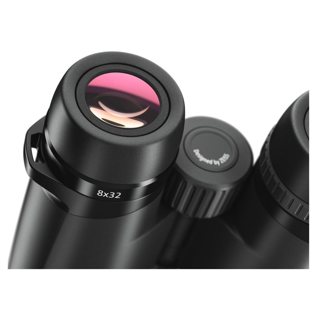 ZEISS Conquest HDX 8x32 Binocular with 90 Percent Light Transmission and Rugged Design (Black)