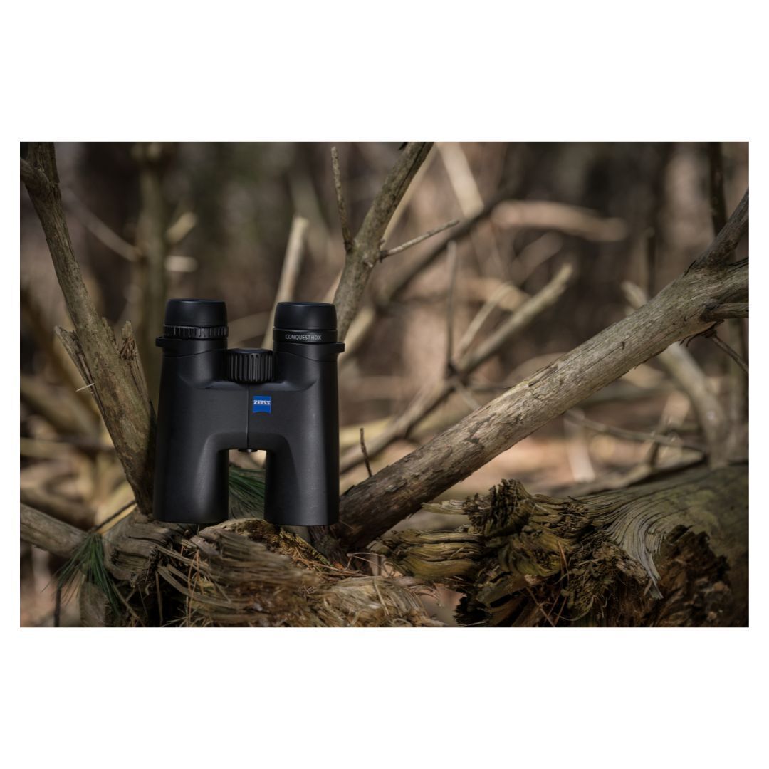 ZEISS Conquest HDX 8x32 Binocular with 90 Percent Light Transmission and Rugged Design (Black)