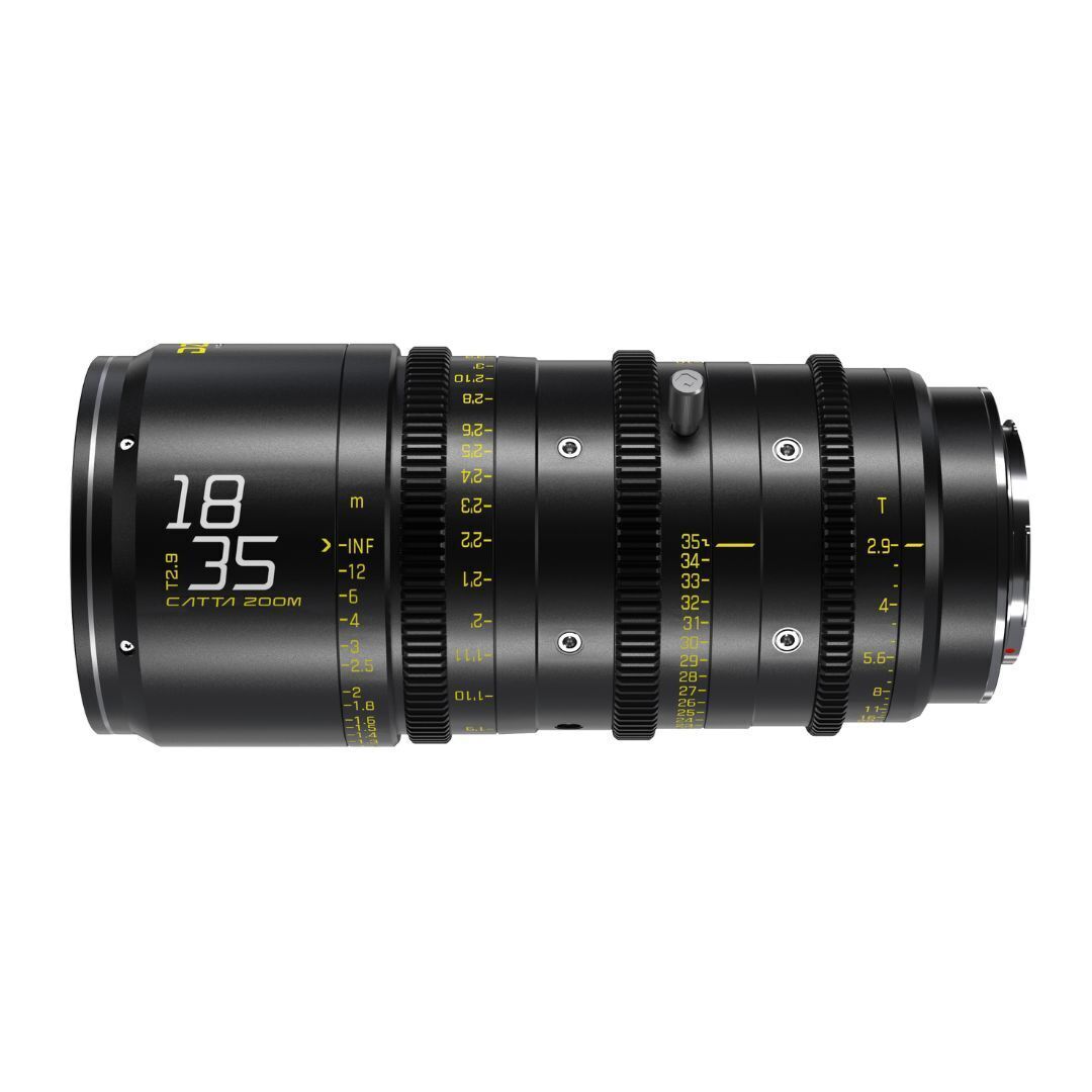 DZOFilm Catta Ace FF 18-35mm T2.9-22 Cine Zoom Lens for PL and EF Mounts with 16-Blade Iris (Black)