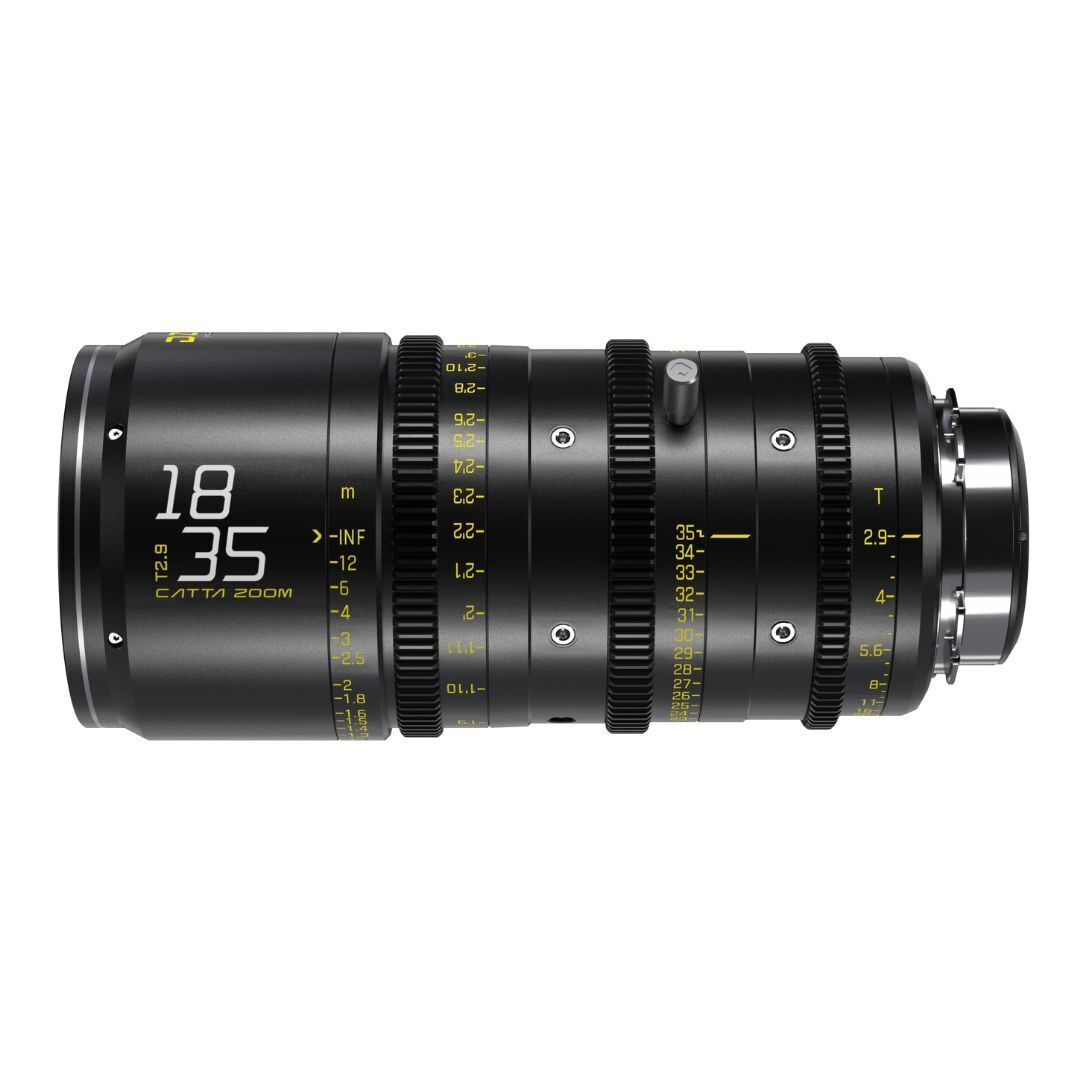 DZOFilm Catta Ace FF 18-35mm T2.9-22 Cine Zoom Lens for PL and EF Mounts with 16-Blade Iris (Black)