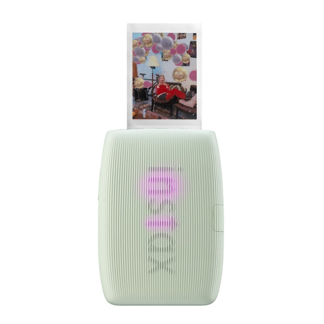 Fujifilm Instax Mini Link 3 Compact Smartphone Printer with Instax AiR Studio App (Sage Green)