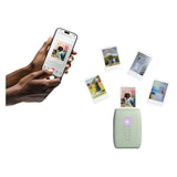 Fujifilm Instax Mini Link 3 Compact Smartphone Printer with Instax AiR Studio App (Sage Green)