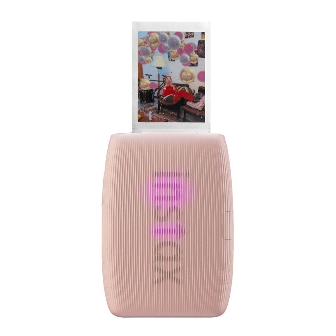 Fujifilm Instax Mini Link 3 Compact Smartphone Printer with Instax AiR Studio App (Rose Pink)