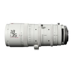 DZOFilm Catta FF 18 to 35mm T2.9 Cine Zoom Lens for Sony E Camera with Parfocal Design (White)