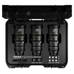 DZOFilm Catta FF 18 to 35mm, 35 to 80mm, and 70 to 135mm T2.9 Cine Zoom 3-Lens Bundle (Black)